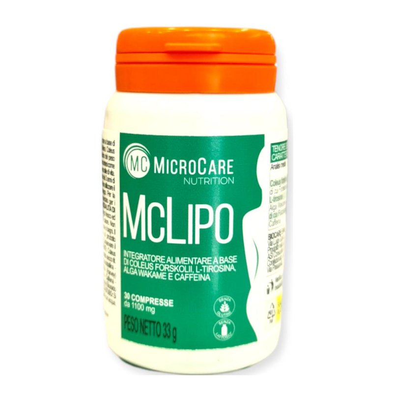 MicroCare Nutrition McLipo Integratore 30 Compresse MicroCare Nutrition McLipo Integratore 30 Compresse