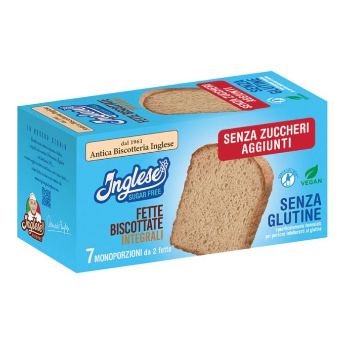 Gaia Inglese Fette Biscotti Integrali Senza Zuccheri Aggiunti Promo 200 G