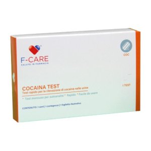 Farvima F-Care Cocaina Test Rapido Monouso per Autoanalisi 1 test