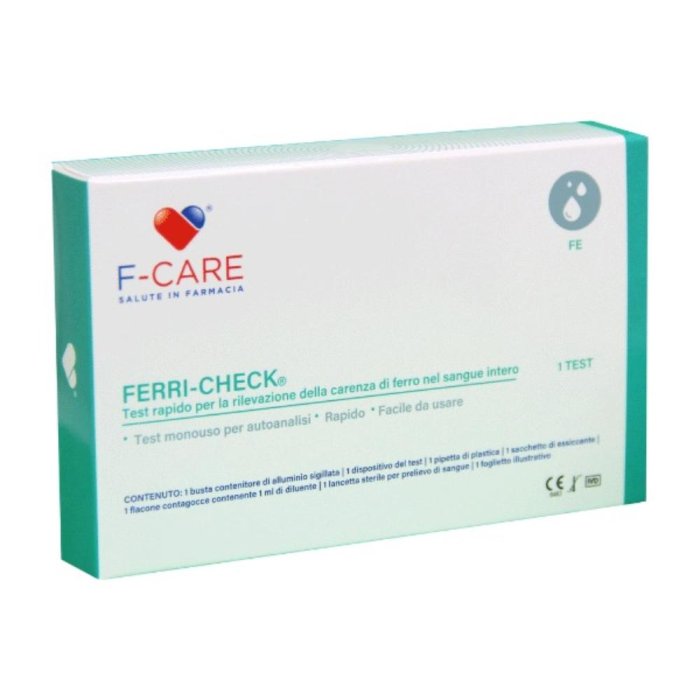 Farvima Medicinali F-care Ferri-check Test Autoanalisi