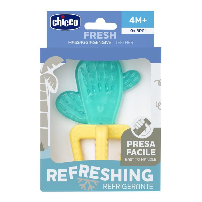 Chicco Artsana Dentizione Bambini Massaggia Gengive Rinfrescante Cactus 4m+