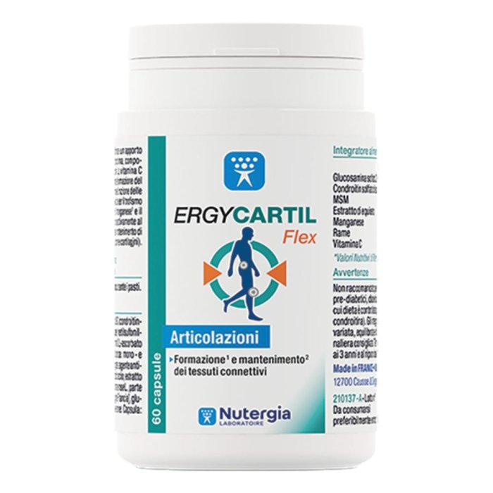 Ergycartil Flex Integratore per Articolazioni e Cartilagine 60 Capsule