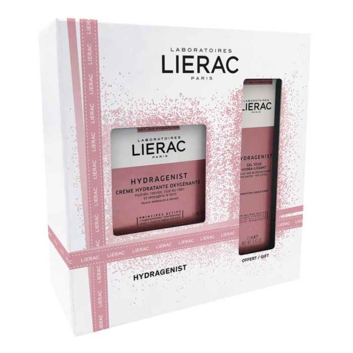 Lierac Innovazione ed Evoluzione della Fitocosmesi Hydragenist Cofanetto Crema Viso + Trattamento Occhi
