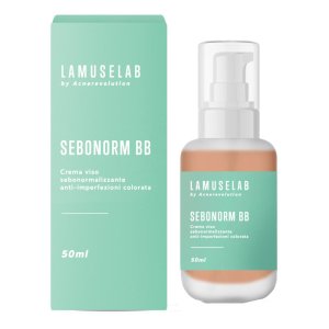 LaMuseLab Sebonorm BB Crema Sebonormalizzante Viso Anti Imperfezioni Colorata 50 ml