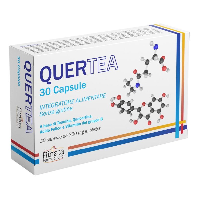 Quertea Integratore Alimentare 30 Capsule per il Benessere Quotidiano Quertea Integratore Alimentare 30 Capsule per il Benessere Quotidiano