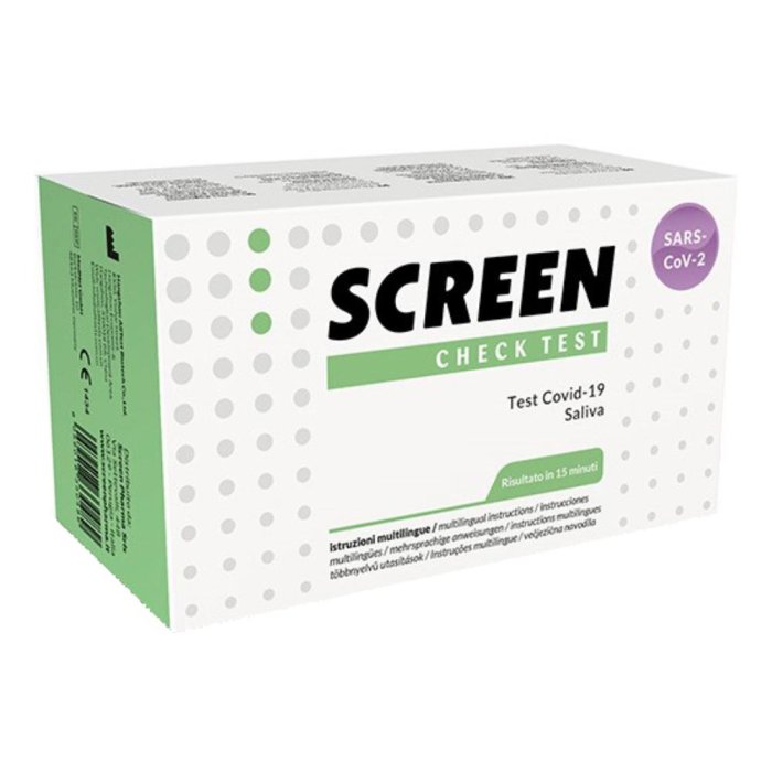 Screen Pharma Test Salivare Antigenico Rapido Autodiagnostico Covid-19, 1 test