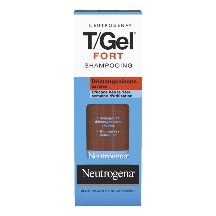 Neutrogena T Gel Forte Shampoo Antiforfora Dermatologico per Cute Secca con Forfora Persistente