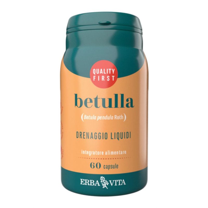 Betulla Integratore in Capsule 500 mg – 60 Capsule Depurative e Drenanti per Depurazione e Benessere delle Vie Urinarie
