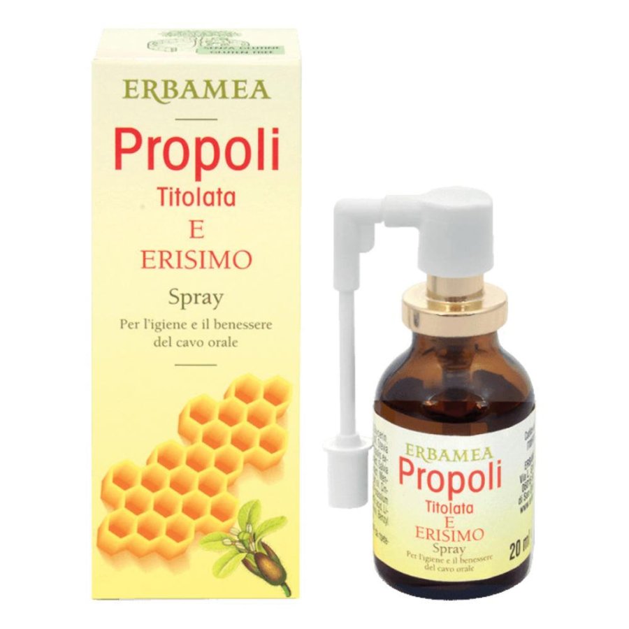 Erbamea Propoli ed Erisimo Spray Gola 20 ml Erbamea Propoli ed Erisimo Spray Gola 20 ml