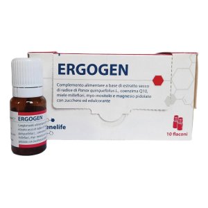 Ergogen Integratore ricostituente con ginseng e miele 18 bustine