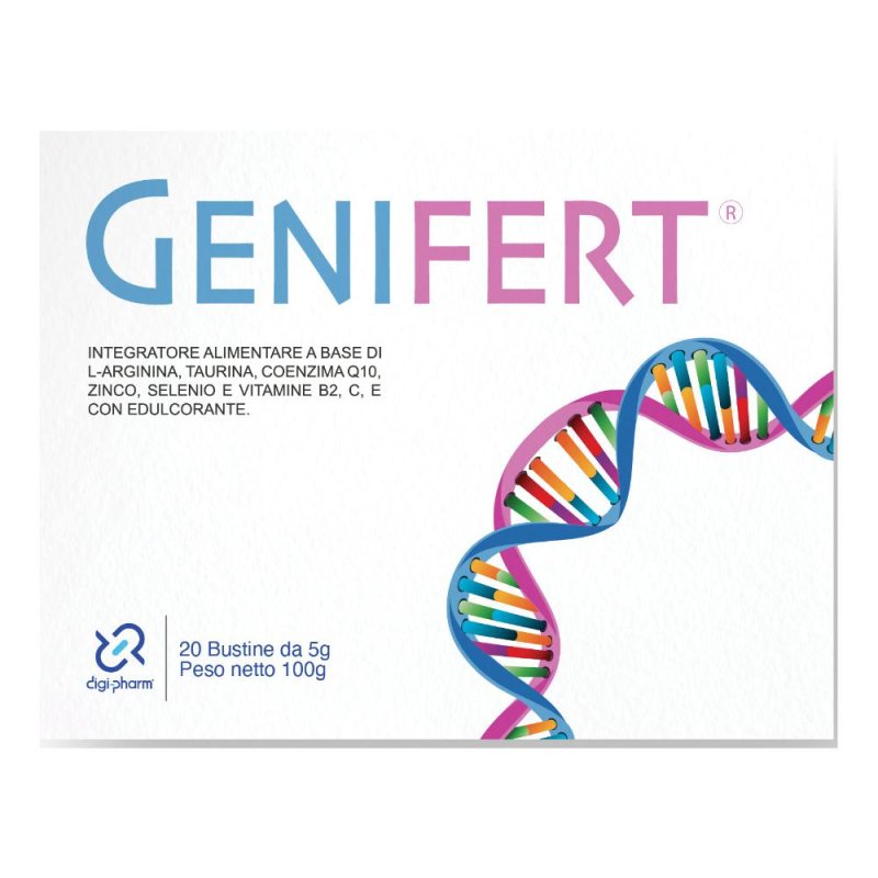 Genifert Integratore per Fertilità Femminile e Benessere Ormonale 20 Bustine