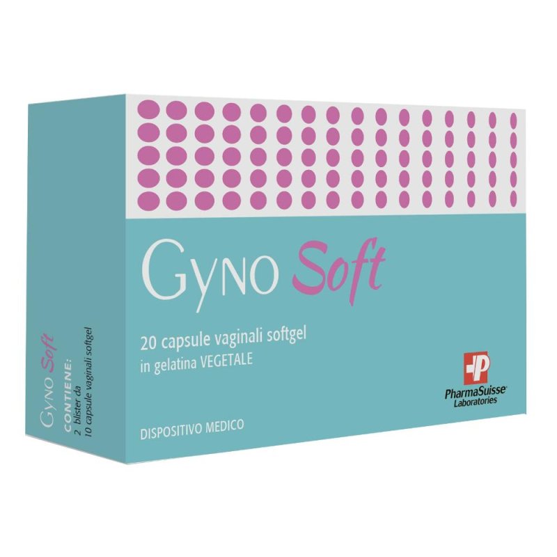 Gyno Soft Per la prevenzione e trattamento della secchezza vaginale 20 capsule vaginali softgel
