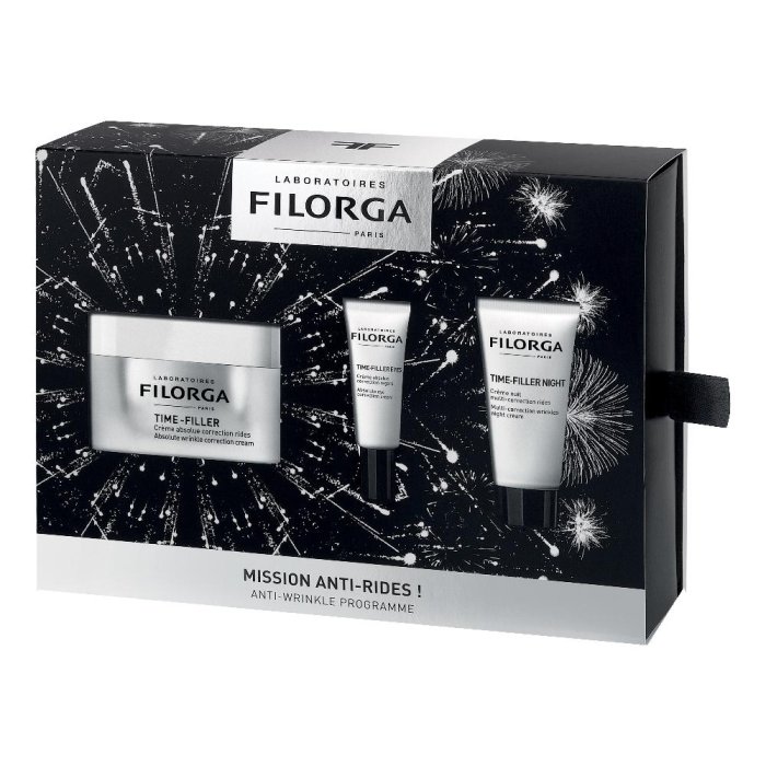 Filorga Eccellenza Cosmetica Cofanetto Basic Time Filler Crema e Time filler Night e Time Filler Eyes