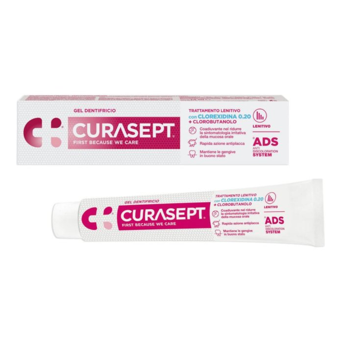 Curasept Gel Dentifricio ADS DNA Trattamento Lenitivo 75ml