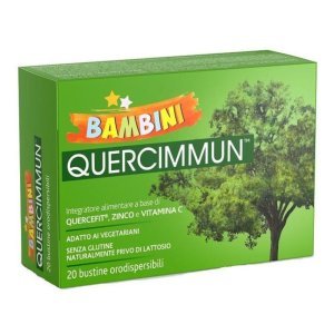 Quercimmun Bambini Integratore Difese Immunitarie 20 Bustine Orosolubili