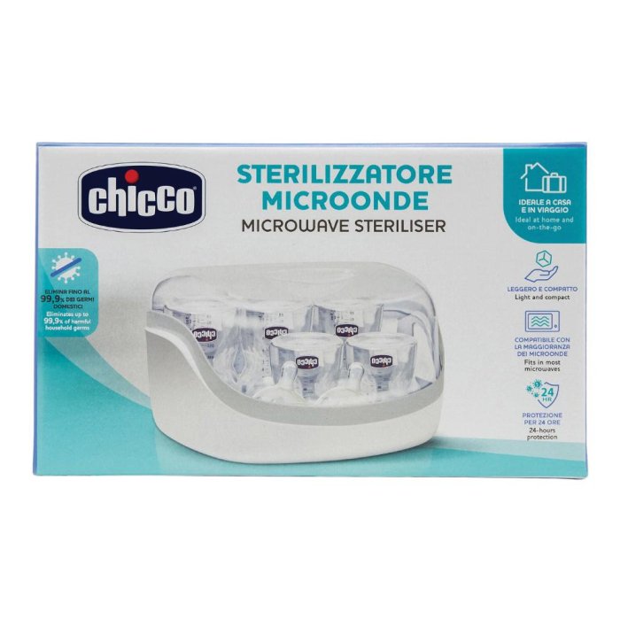 Chicco - Sterilizzatore Microonde Confezione 2 Pezzi