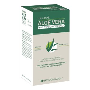 Aloe Vera Integratore Depurativo in Bustine Orali 14 Pezzi per Benessere Digestivo e Intestinale