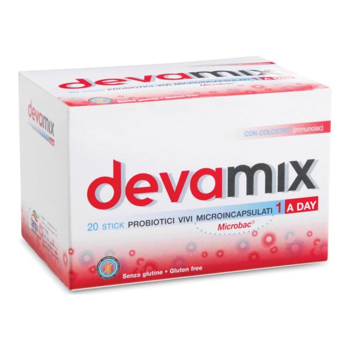 Devamix 20 Stick - Integratore Probiotico per il Benessere Intestinale