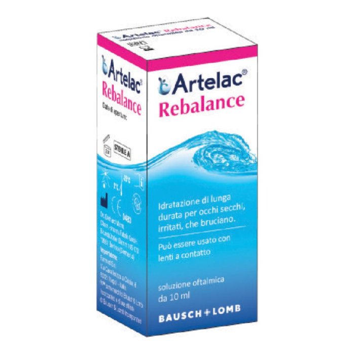 Artelac Rebalance 10 ml lubrificante oftalmico per secchezza oculare persistente