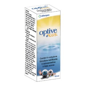 Optive PLUS Soluzione Lubrificante Oculare Osmoprotettiva per il Benessere degli Occhi 10 ml