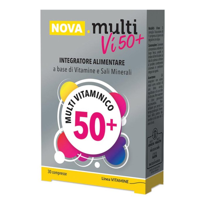 Nova Argentia Nova.Multivi 50+ Integratore Alimentare 30 Compresse
