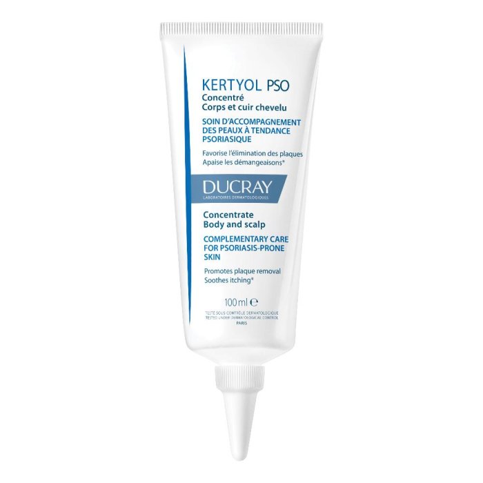 Ducray Kertyol P.S.O. - Concentré Uso Localizzato Per Placche Psoriasiche, 100Ml