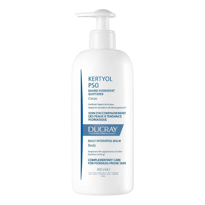 Ducray Kertyol P.S.O. - Balsamo Idratante Quotidiano Trattamento contro la psoriasi 400 ml