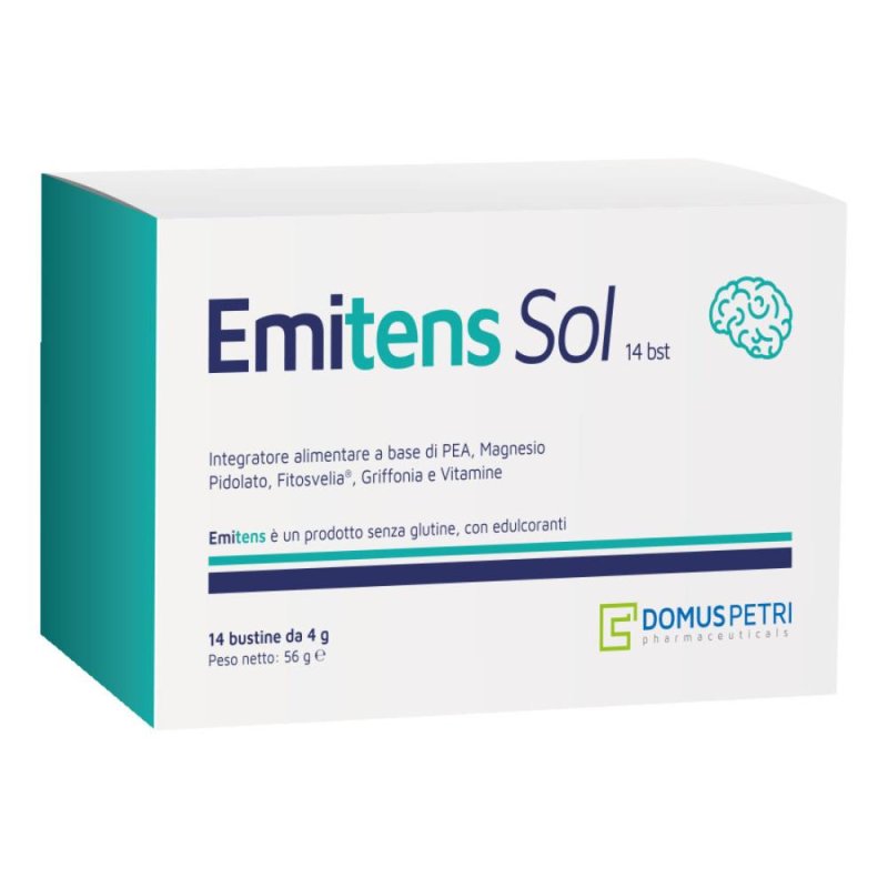 Emitens Sol Integratore Alimentare in Bustine – Confezione da 14 Bustine Orali Emitens Sol Integratore Alimentare in Bustine – Confezione da 14 Bustine Orali