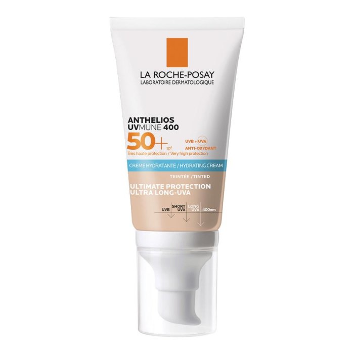 La Roche-Posay Anthelios Uvmune 400 Crema Idratante Colorata SPF50+ 50ml