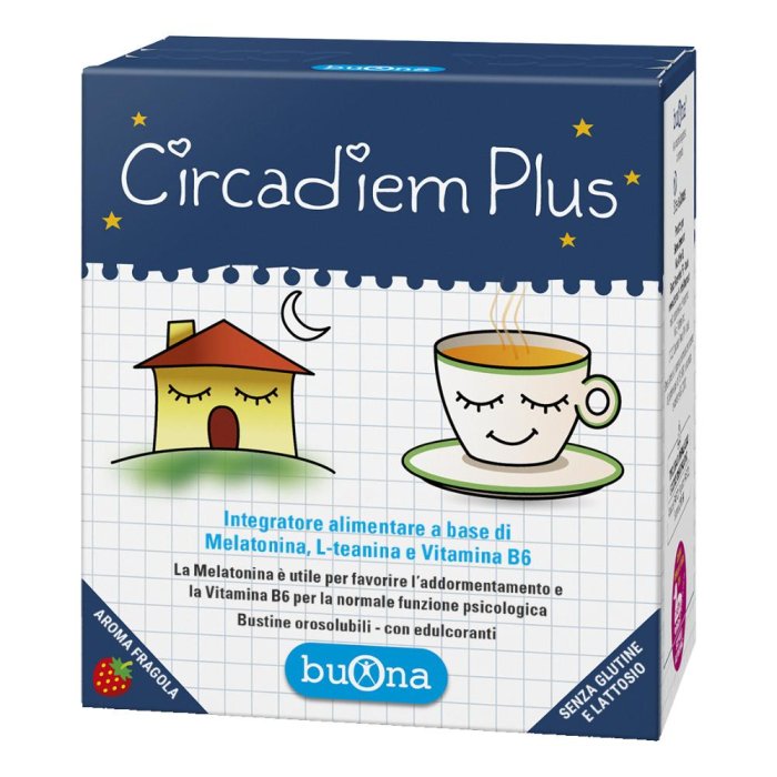 Circadiem Plus 20 Bustine Integratore per il Ritmo Circadiano e la Buona Qualità del Sonno