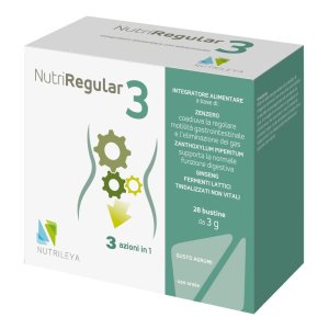 Nutriregular 3 Bustine 28 bustine - integratore di fibre e prebiotici per regolarità intestinale