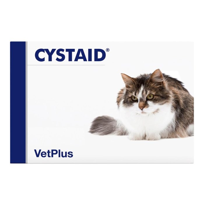 Cystaid 30 Capsule per Gatti Integratore per la Salute delle Vie Urinarie e della Vescica