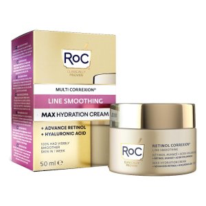 RoC Retinol Correxion Line Smoothing Max Hydration Crema Viso Antirughe 50 ml