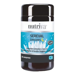 Nutriva Sereval Dreams 30 compresse - integratore per sonno e rilassamento