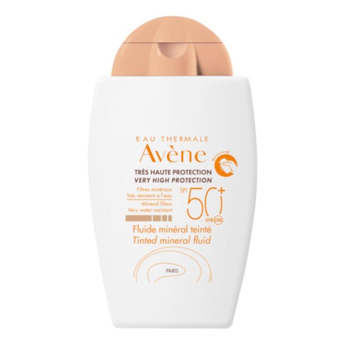 Avene fluido minerale SPF 50+ 40 ml - protezione solare minerale molto alta e illuminante