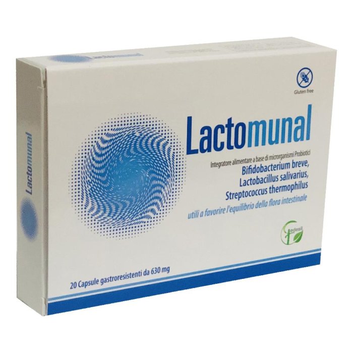 Lactomunal 20 Capsule Integratore Difese Immunitarie per Adulti e Bambini