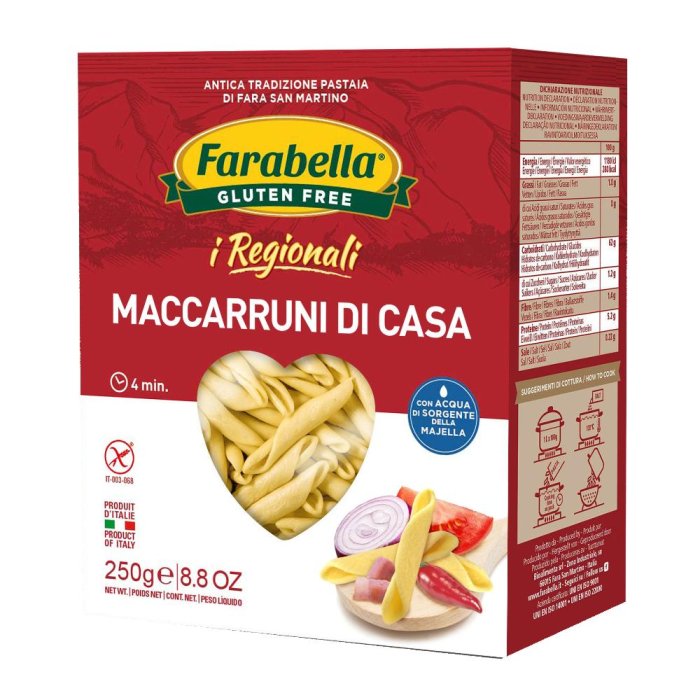 Farabella I Regionali Maccaruni di Casa Senza Glutine 250g