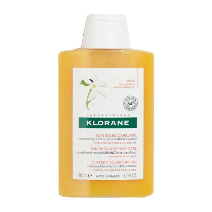 Klorane Shampoo Nutritivo Tamanu Bio e Monoï 200ml