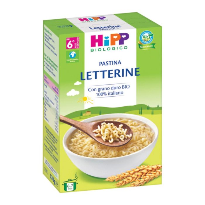 HiPP Pastina Letterine dal 6 Mese 320g