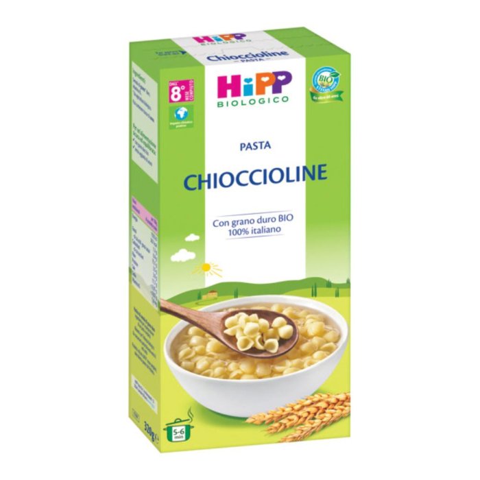 HiPP Pasta Chioccioline dall'8 °mese 320g