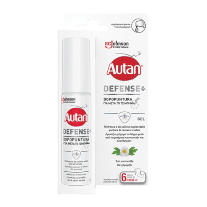 Autan Dopopuntura Gel Lenitivo Antizanzare Con Camomilla Adatto Ai Bambini Dai 6 Mesi 25ml