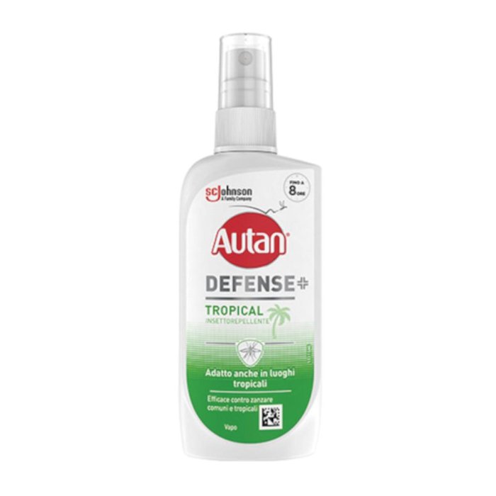 Autan Defense Tropical Spray Antizanzare Comuni Tigre E Tropicali Insetto Repellente 100ml