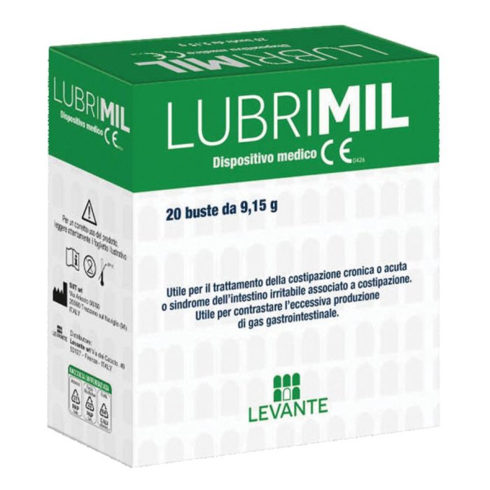 Lubrimil 20 bustine – dispositivo medico