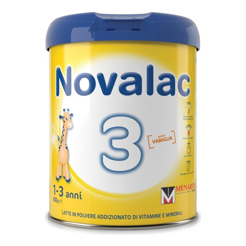 Novalac 3 Latte Di Crescita In Polvere Dai 12 Mesi Confezione Risparmio 3 Pezzi Da 800 Grammi Novalac 3 Latte Di Crescita In Polvere Dai 12 Mesi Confezione Risparmio 3 Pezzi Da 800 Grammi