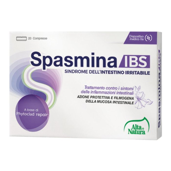 Alta Natura Spasmina IBS Dispositivo Medico 60 Compresse Rivestite