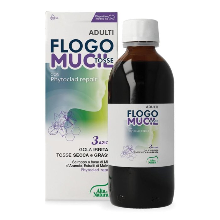 Alta Natura Flogomucil Tosse Adulti Dispositivo Medico 150 ml