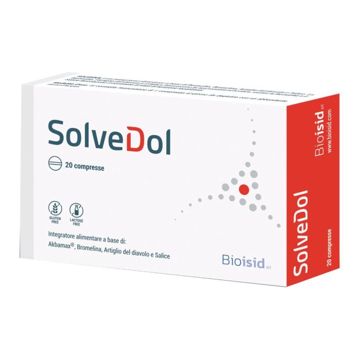 Solvedol 20 Compresse Analgesico Antidolorifico a Base di Paracetamolo e Codeina