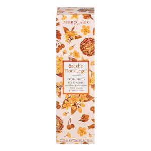 L'Erbolario Bacche Fiori Legni - Crema Fluida Corpo 200 ml