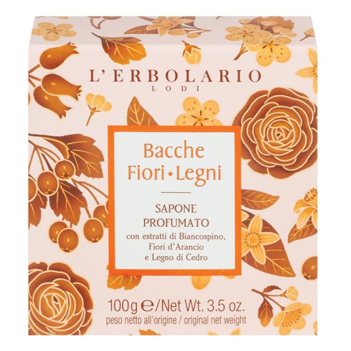 L'Erbolario Bacche Fiori Legni - Sapone Profumato 100g