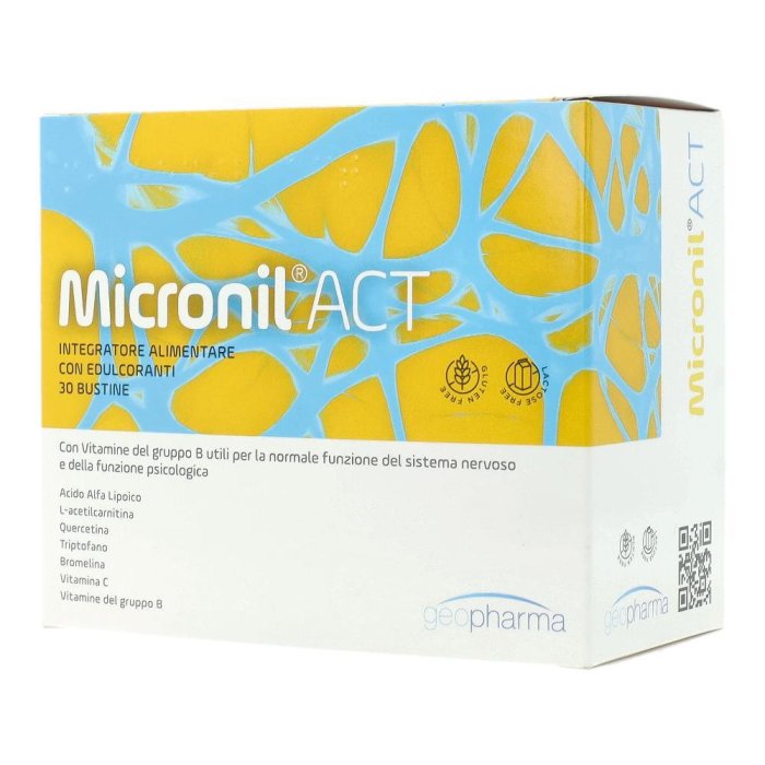 Micronil Act Integratore Alimentare in Polvere 30 Bustine